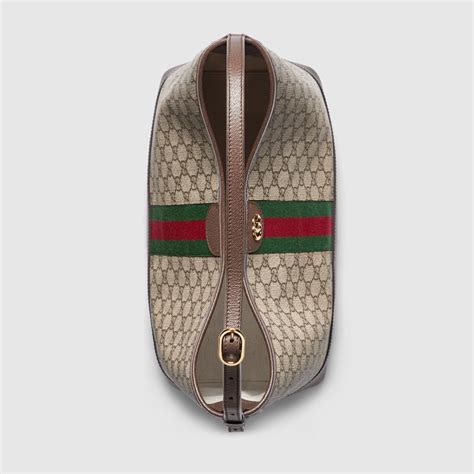 Ophidia Gg Medium Shoulder Bag In Beige And Ebony Gg Supreme Gucci® Za