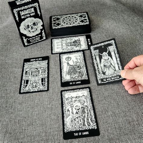 Darkside Skeleton Tarot Standard Lt Tarot