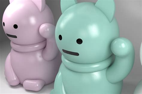 Maneki-neko Vinyl Figure on Behance