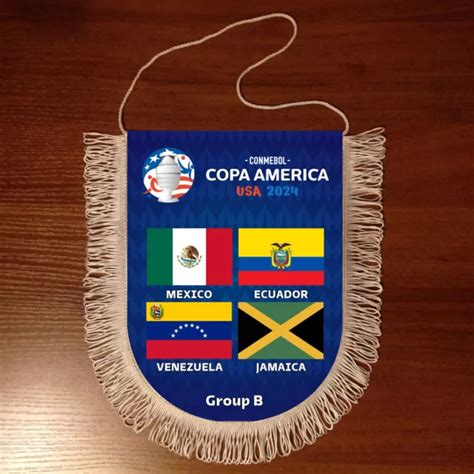 PENNANT COPA AMERICA 2024 Mexico Ecuador Venezuela Jamaica 17 99