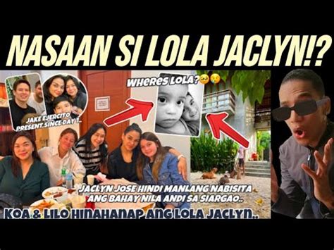 Nakakadurog Ng Pusomga Apo Ni Jaclyn Jose Na Si Koa At Lilo Nangulila