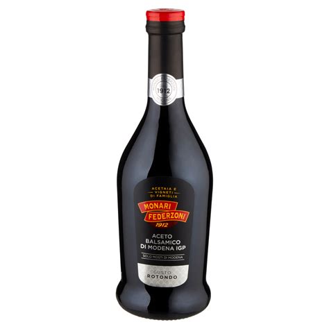 Monari Federzoni Aceto Balsamico Di Modena Igp Gusto Rotondo 500 Ml Carrefour