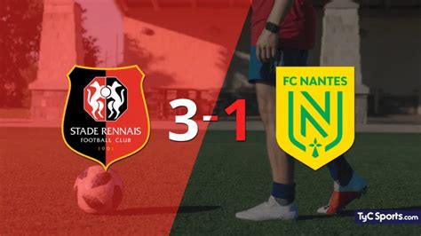 Stade Rennes Vs Nantes En Vivo Segu El Partido Minuto A Minuto Tyc