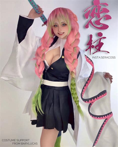 Modelo Japonesa Fez Um Cosplay Inacredit Vel Da Mitsuri De Demon Slayer