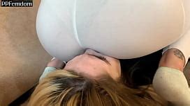 Humiliated Bitch Sniffs The Farts Of Two Mistresses Farting Lesbian Domination XNXX