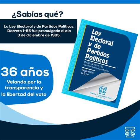 Ley Electoral Y De Partidos Pol Ticos El Pa S Guatemala