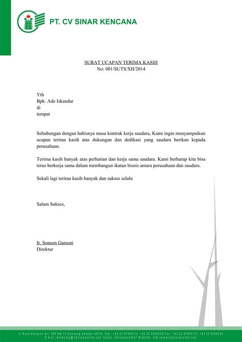 Ucapan Terima Kasih PDF