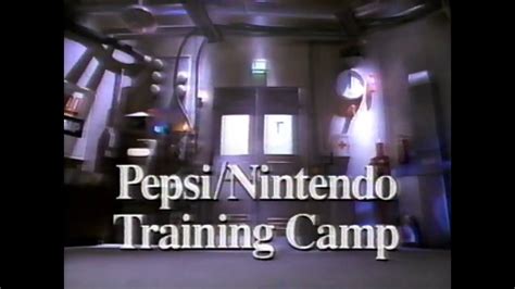 Pepsinintendo Training Camp 1991 30 Spot Youtube