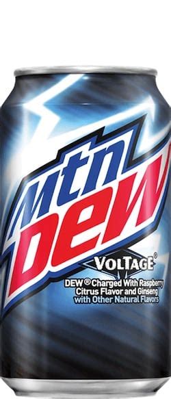 Mountain Dew High Voltage Nutrition Facts Blog Dandk