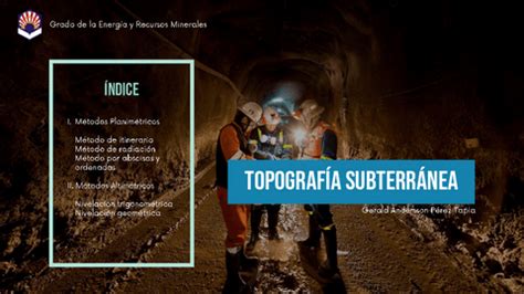 Entregable Topografia Subterranea Pdf