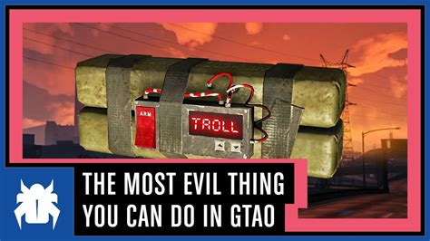 The Most Evil Thing You Can Do In GTA Online YouTube