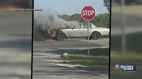 Good Samaritan Saves Woman From Burning Car