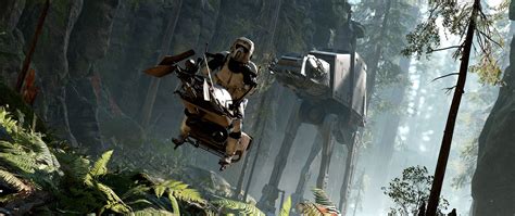 #atat Battle of Endor speeder bike Star Wars Star Wars: Battlefront # ...