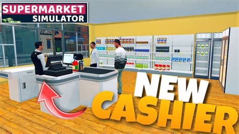 I Unlock My Level Hire New Cashier Supermarket Simulator Hindi