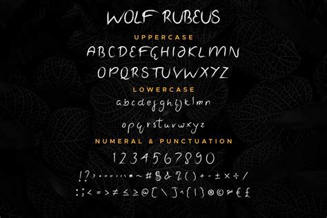 Wolf Rubeus Font Trio by Edric Studio