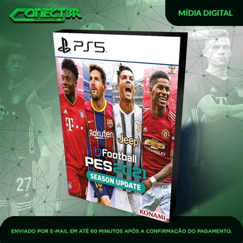 Efootball Pes 2021 Ps5 Mídia Digital Entrega Rápida Mercado Livre