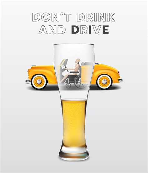 Dont Drink And Drive Concept Drunk Driving Is Not Allowed Drink And