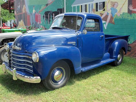 Antique Blue Truck Photo By Frederick Meekins Chevy 3100 Chevy