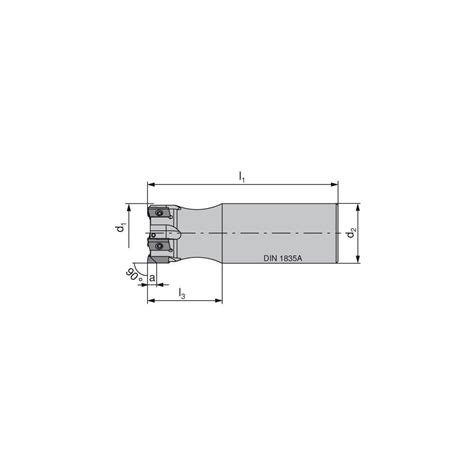 Ceratizit Indexable Square Shoulder End Mills Minimum Cutting