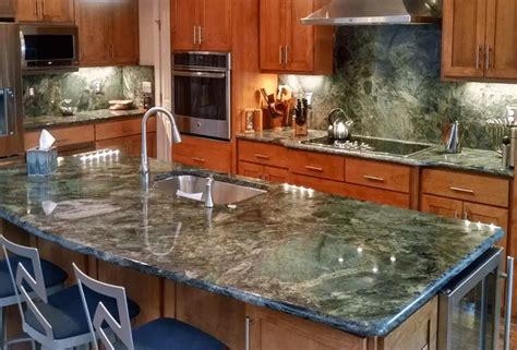 Stunning Backsplash Ideas For Emerald Pearl Granite Countertops