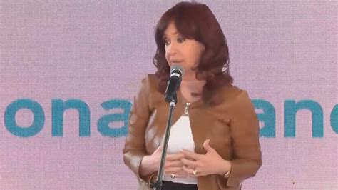 Cristina Kirchner Rompe El Silencio En Un Acto De La Uom El Economista