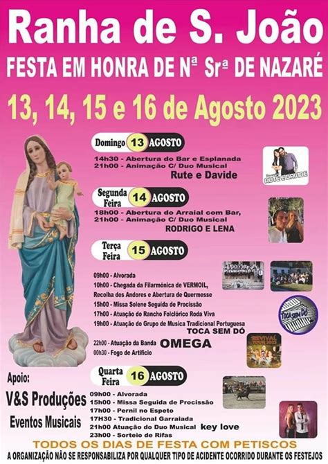 Festas De Senhora Da Nazar Em Ranha De S O Jo O