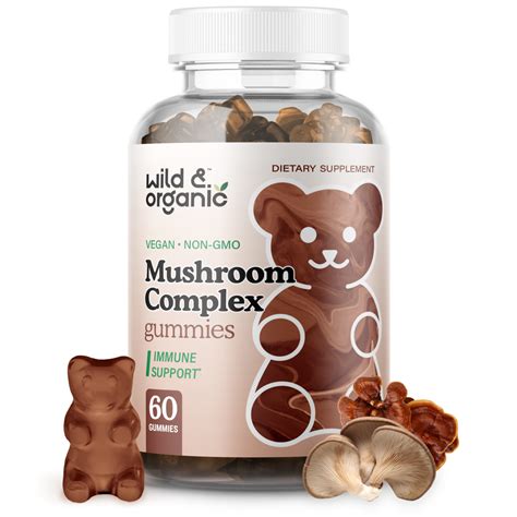 Mushroom Immune Support Complex Gummies Wild And Organic