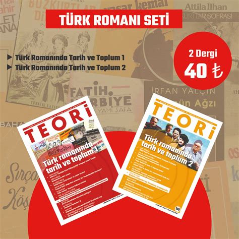 Teori Dergisi on Twitter Türk Romanı Setimiz internet mağazamız