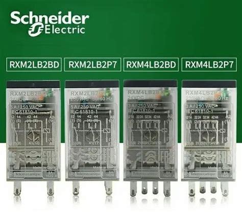 Schneider Relay 5PCS RXM2LB2BD RXM2LB2P7 RXM2LB2B7 60 OFF