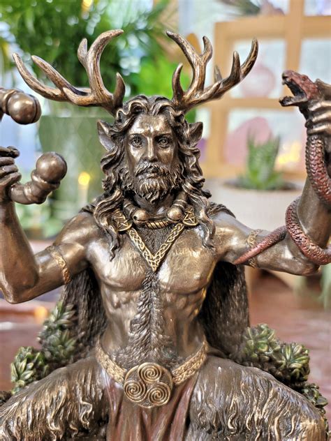 Cernunnos Celtic God Statue | Fae & The Wolf Crystal Boutique