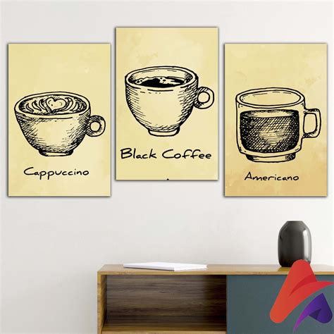 Jual Hiasan Dinding Cafe Kopi Hitam Pajangan Kopi Wall Decor Hiasan