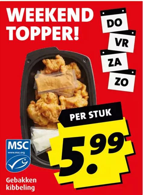 Gebakken Kibbeling Aanbieding Bij Boni