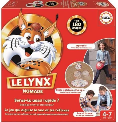 EDUCA Jeux éducatif Le Lynx Nomade bol