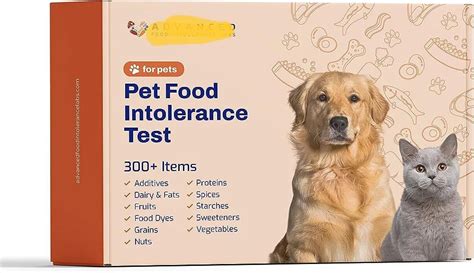 Afil Pet Dried Food Intolerance Test For Dogs And Cats 300 Items