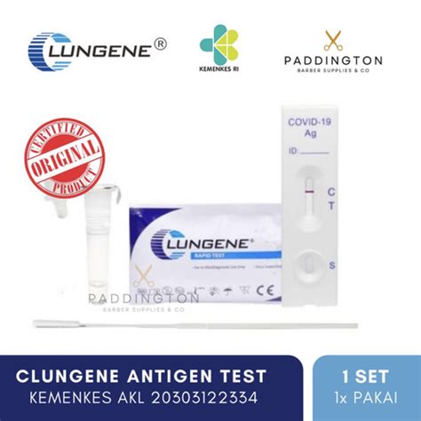 Jual Alat Test Antigen Satuan Eceran Ori Clungene Lungene Biru Akl