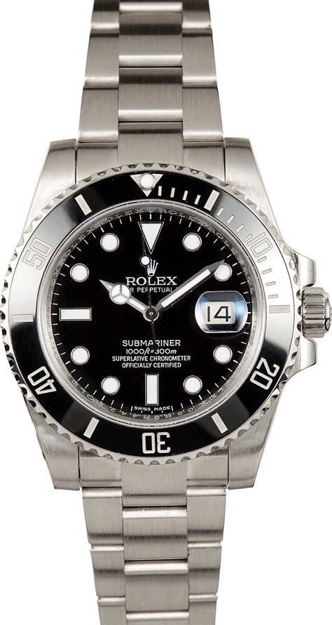 Buy Used Rolex Submariner Ln Bob S Watches Sku