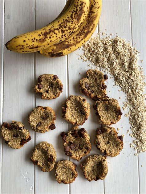 Gesunde Hafer Bananen Cookies Sparflämmchen