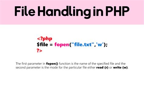 Tutorial For Basic File Handling In Php Scmgalaxy