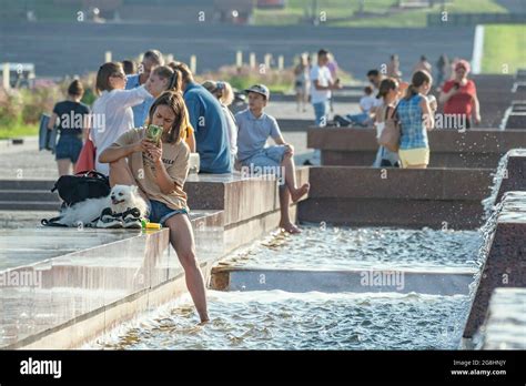 Moscow and Muscovites, Russia Stock Photo - Alamy