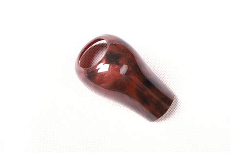 Agate Wood Grain Central Console Gear Shift Knob Trim For Benz C Class