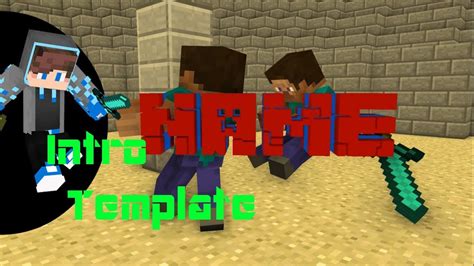 Intro Template Mine Imator By MinySor YouTube