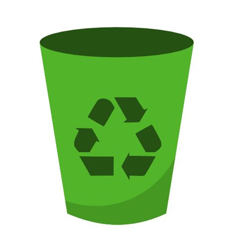 Recycling, bin, empty Icon Free of Plex Icons