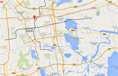 Map Of Suzhou