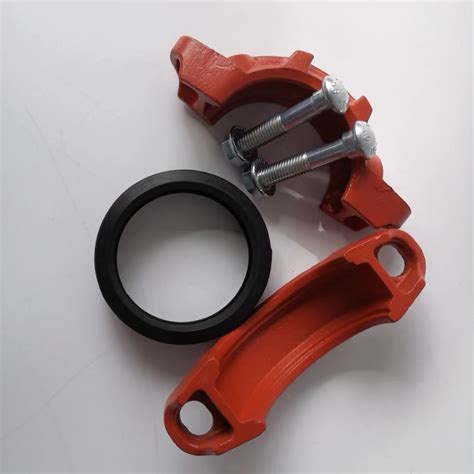 China Wholesale Ductile Iron Grooved Fittings Pipe Coupling For Coal