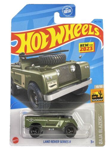 Hot Wheels Hw Baja Blazers Green Land Rover Series Ii New