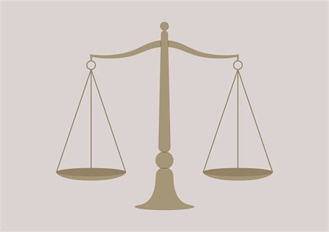 Античные Металлические Весы Концепция Праведности И Справедливости ...
