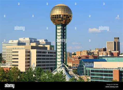 Sunsphere In Worlds Fair Parkknoxvilletennesseeusa Stock Photo Alamy