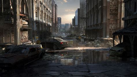 Artstation Z End Mobilegame Maxime Delcambre Post Apocalyptic City