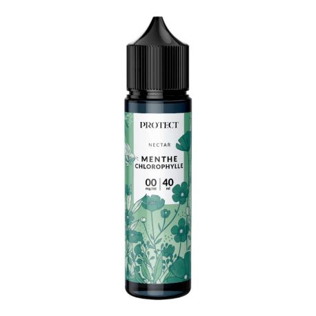 Menthe Chlorophylle Nectar Protect 40ml 00mg Vapostore