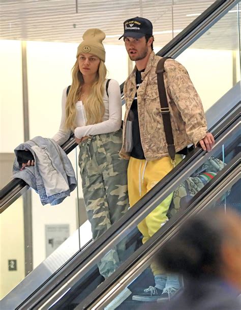Kelsea Ballerini and Chase Stokes - Airport in Los Angeles 01/29/2023